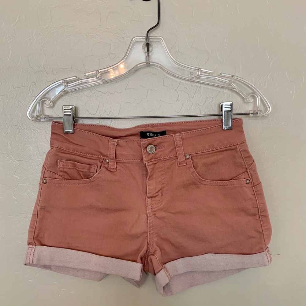 Mauve Forever21 shorts
